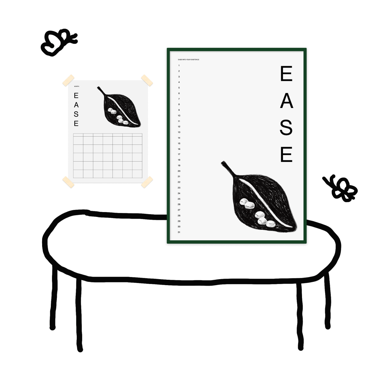 Egg Affirmations + Zine